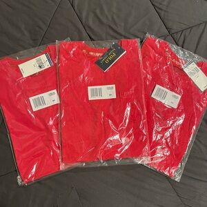 Polo by Ralph Lauren Valour Red ❤️‍🔥Bandana print sleeve tees 🌹